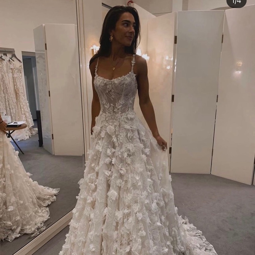 Got SOO many compliments on this dress!Truly not another wedding dress like this